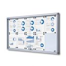 Showdown® Displays Schaukasten SL grau 10x DIN A4...
