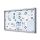 Showdown® Displays Schaukasten SL grau 10x DIN A4 116,0 x 5,9 x 67,5 cm, 1 St.
