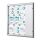 Showdown® Displays Schaukasten S B1 grau 12x DIN A4 96,1 x 2,3 x 100,4 cm, 1 St.