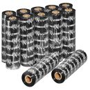ZEBRA 2300 schwarz Thermo-Druckfolien, 12 Rollen