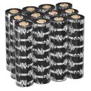 ZEBRA 3200 schwarz Thermo-Druckfolien, 12 Rollen
