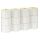 ZEBRA Etikettenrollen für Etikettendrucker 800284-605 weiß, 102,0 x 152,0 mm, 12 x 475 Etiketten