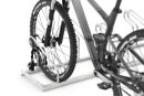 Bügelparker 2056, Feuerverzinkter Stahl, 6 Einstellplätze