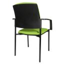 Topstar Besucherstühle BtoB 10 BB100A G05 grün Stoff, 2 St.