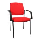 Topstar Besucherstühle BtoB 10 BB100A G21 rot Stoff,...