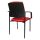 Topstar Besucherstühle BtoB 10 BB100A G21 rot Stoff, 2 St.