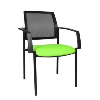 Topstar Besucherstühle BtoB 10 BB200A G050 grün, schwarz Stoff, 2 St.