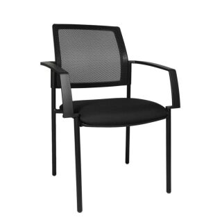 Topstar Besucherstühle BtoB 10 BB200A G200 schwarz Stoff, 2 St.