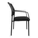 Topstar Besucherstühle BtoB 10 BB200A G200 schwarz Stoff, 2 St.