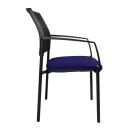 Topstar Besucherstühle BtoB 10 BB200A G260 blau, schwarz Stoff, 2 St.