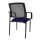Topstar Besucherstühle BtoB 10 BB200A G260 blau, schwarz Stoff, 2 St.