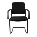 Topstar Besucherstühle BtoB 20 BB300A G20 schwarz Stoff, 2 St.