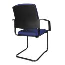 Topstar Besucherstühle BtoB 20 BB300A G26 blau Stoff, 2 St.