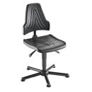 meychair XXL Arbeitsdrehstuhl W19-25-TG-PU schwarz