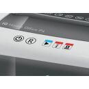 LEITZ IQ Home Office Slim Aktenvernichter mit Partikelschnitt P-4, 4 x 28 mm, bis 10 Blatt, weiß