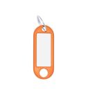 WEDO Schlüsselanhänger orange, 10 St.