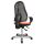 Topstar Bürostuhl Open Point SY Deluxe, OP290U G04 Stoff orange, Gestell chrom