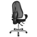 Topstar Bürostuhl Open Point SY Deluxe, OP290U G22 Stoff anthrazit, Gestell chrom