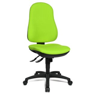 Topstar Bürostuhl Support SY, 8550 G05 Stoff grün, Gestell schwarz