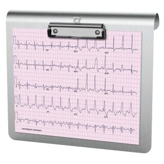MAUL Klemmbrett 2354108 DIN A4 quer silber Aluminium, 1 St.