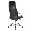 Topstar Chefsessel Chairman X, 9089R A80 Leder schwarz, Gestell chrom