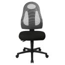 Topstar Bürostuhl Free Art, FR100 G208 Stoff grau,...
