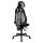 Topstar Bürostuhl Free Art mit Kopfstütze, FR100 G208X Stoff grau, Gestell schwarz