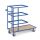 Rollcart Kommissionierwagen 08-7710 blau 47,0 x 104,0/63,0 x 106,0 cm