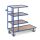 Rollcart Kommissionierwagen 08-7720 blau 47,0 x 104,0/63,0 x 106,0 cm