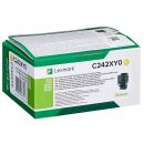 Lexmark C242XY0  gelb Toner