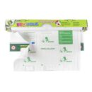 JOLLY Bucheinbandfolie selbstklebend mit Cutter transparent 45,0 cm x 10,0 m
