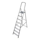 KRAUSE Stehleiter einseitig CORDA silber 8 Stufen, H:...