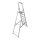 KRAUSE Stehleiter einseitig CORDA silber 8 Stufen, H: 240,0 cm