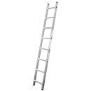 KRAUSE Anlegeleiter CORDA silber 8 Sprossen, H: 225,0 cm