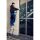 KRAUSE Anlegeleiter CORDA silber 8 Sprossen, H: 225,0 cm