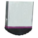KRAUSE Anlegeleiter CORDA silber 10 Sprossen, H: 280,0 cm