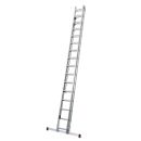 KRAUSE Schiebeleiter CORDA silber 2x 16 Sprossen, H:...