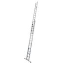KRAUSE Schiebeleiter CORDA silber 2x 16 Sprossen, H:...