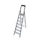 KRAUSE Stehleiter einseitig Securo schwarz 7 Stufen, H:...