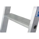 KRAUSE Anlegeleiter Stabilo silber 6 Stufen, H: 170,0 cm