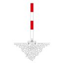 SESAM A, Sperrpfosten 70x70mm