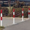 PARAT B Mittelpfosten 76/1330 mm