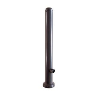 Stilpoller aus Stahlrundrohr Ø 82 mm, umlegbar, mit Dreikantverschluss, zum Einbetonieren 1