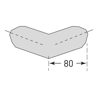 MORION Prallschutz, Trapezform