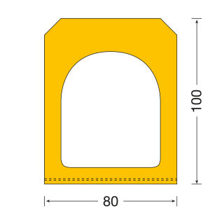 MORION Rampenfender 100/80