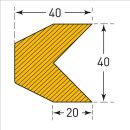 MORION Prallschutz, Trapezform