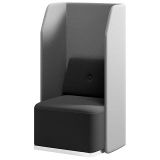 rocada Besprechungsecke Soft Seating schwarz, grau grau Stoff