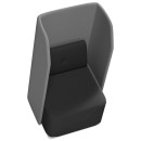 rocada Besprechungsecke Soft Seating schwarz, grau grau Stoff