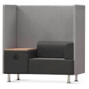 rocada Besprechungsecke Soft Seating schwarz, grau grau...