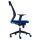 rocada Bürostuhl, RD-908/3 Stoff blau, Gestell schwarz